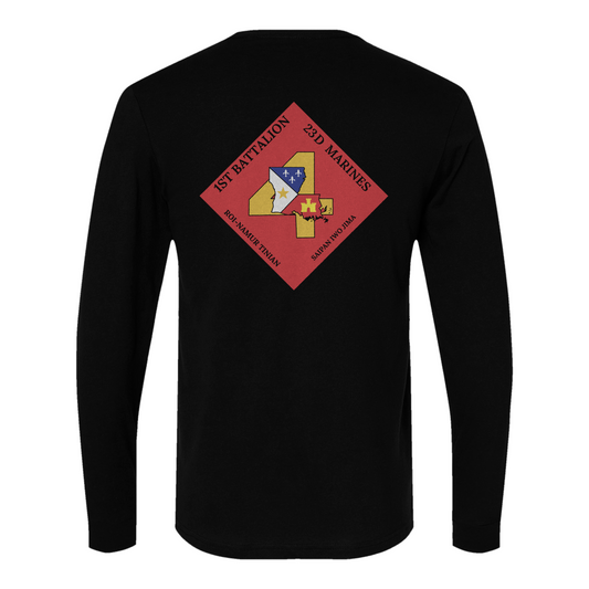 1st Battalion 23d Marines Bastard Company Long Sleeve Tee