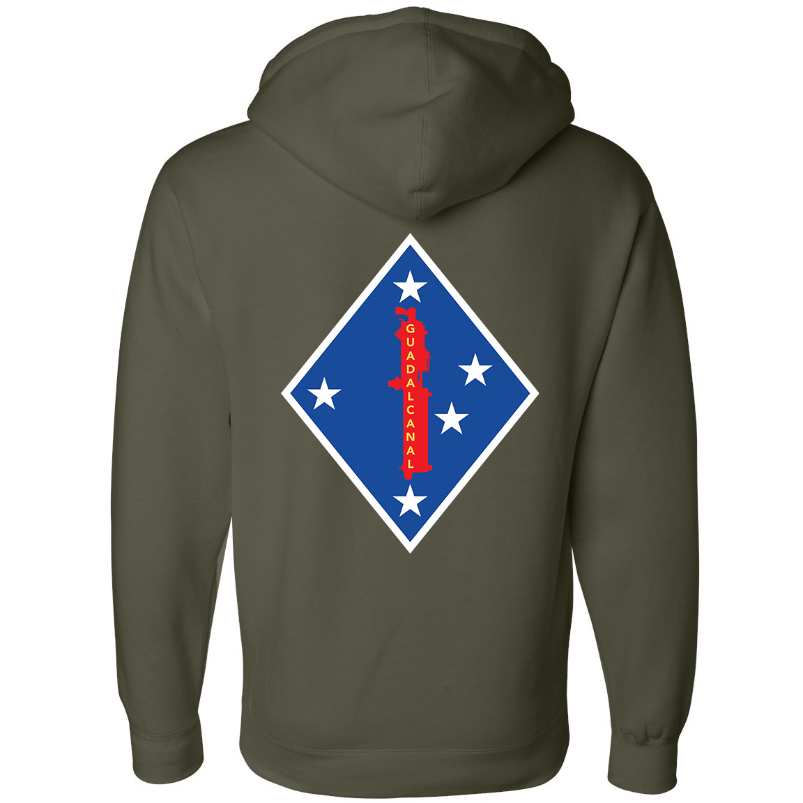 1st Marine Division WWII Tribute Hoodie