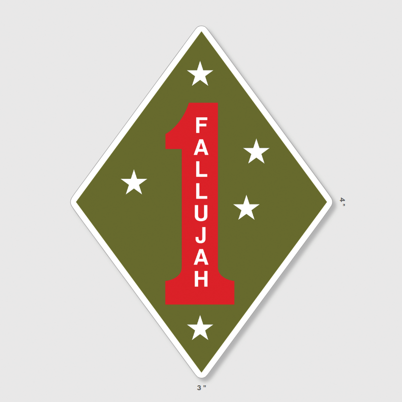 1st Marine Infantry Division Sticker Goons Up