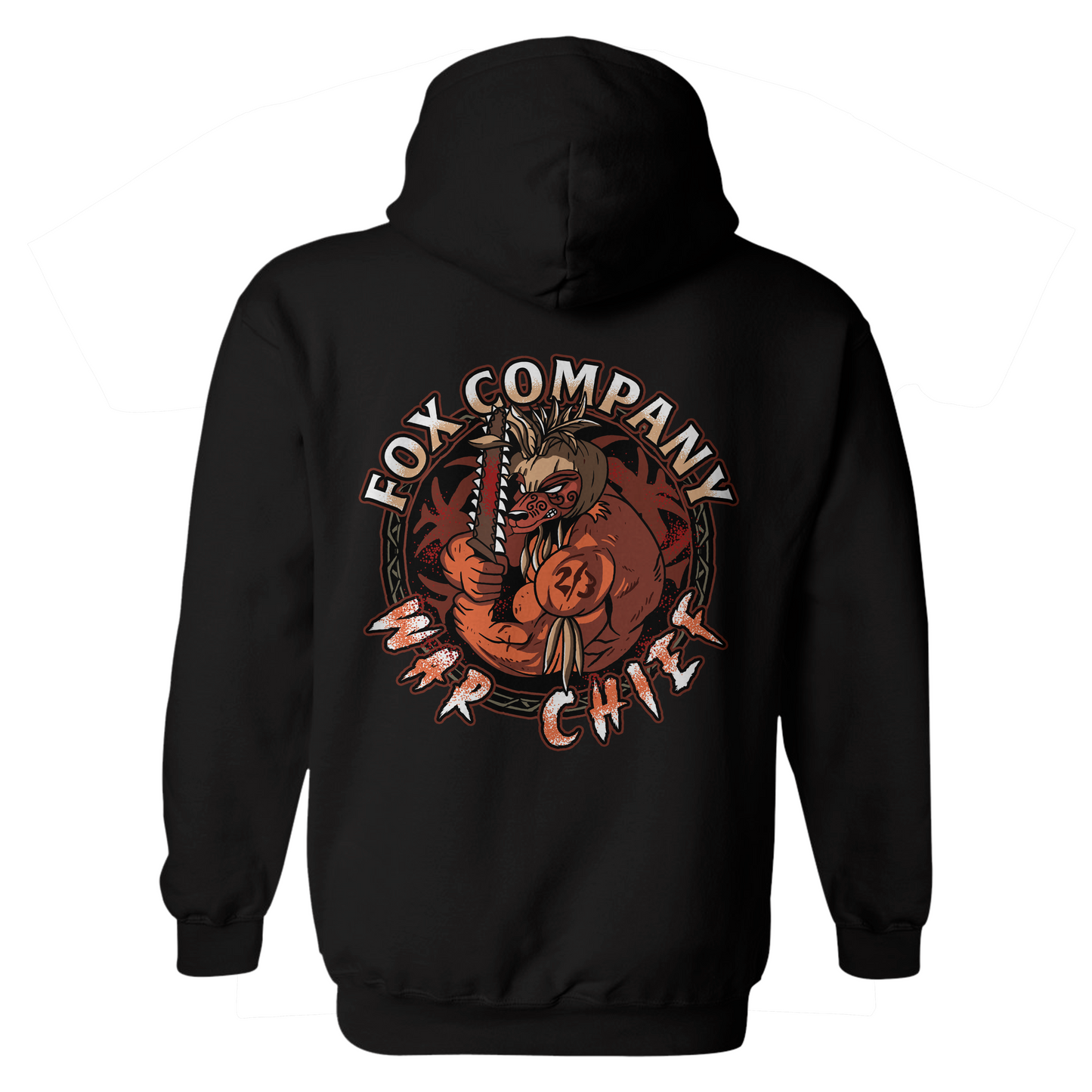 2/3 Fox "War Chief" Hoodie