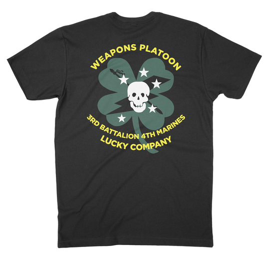 3d Battalion 4th Marines Lucky Weapons Tee