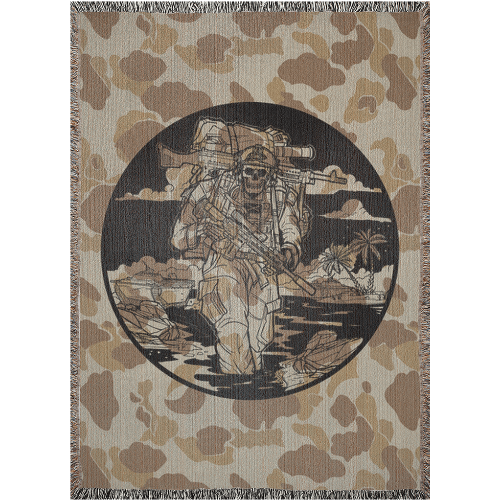 See You on the Beach Woven Blanket – Goons Up