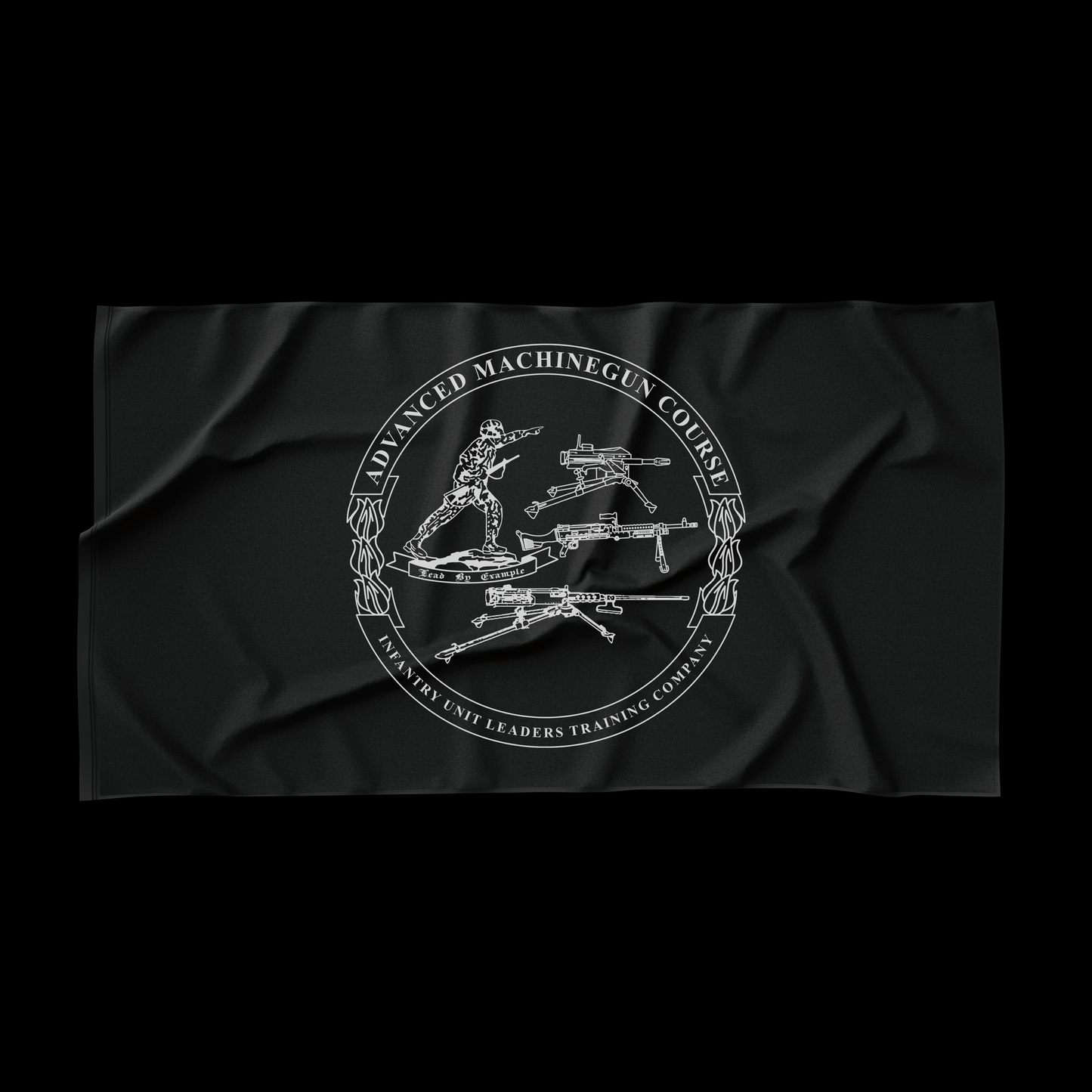 Advanced Machine Gun Course Flag