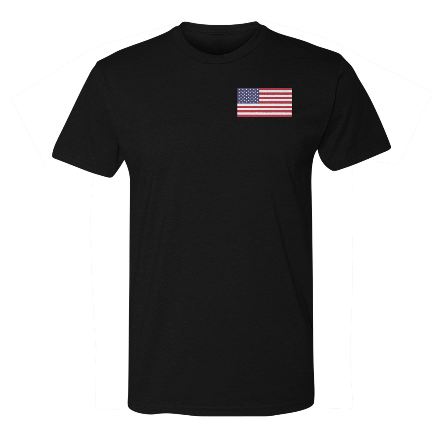 LARSOC Up American Flag Logo Tee