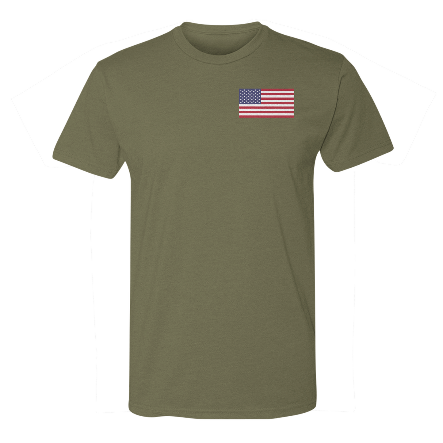 Heavy Goons American Flag Logo Tee