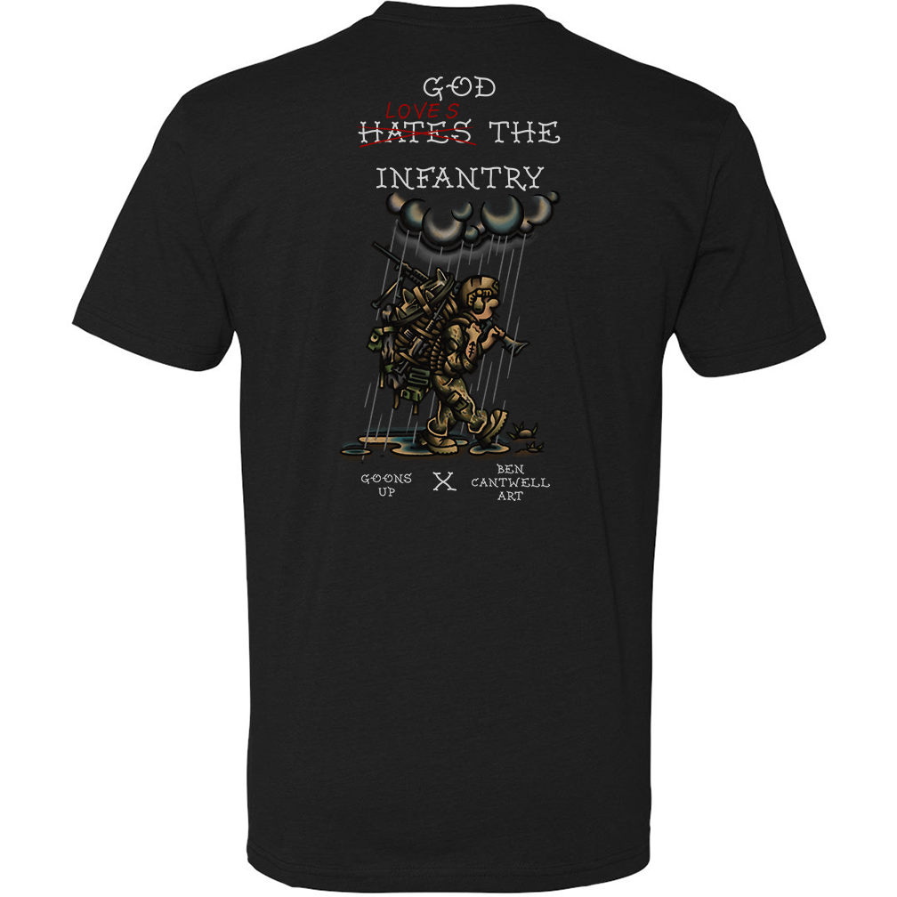 God Loves The Infantry Tee
