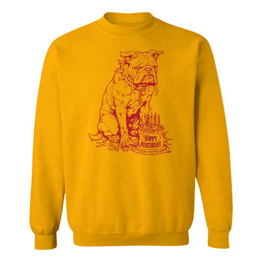Happy Birthday Devil Dog Sweatshirt