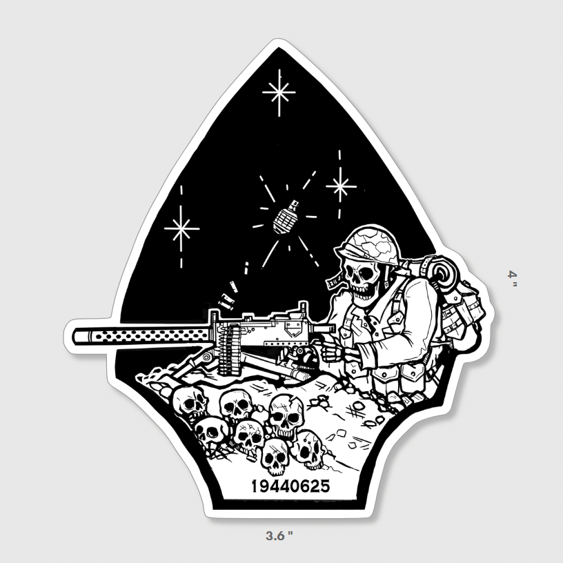 Harold Epperson Memorial Sticker Goons Up