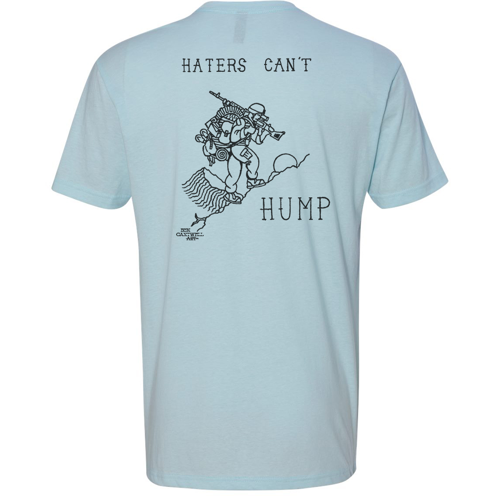 hump gear xl Haters Can’t Hump Tee 2XL / Athletic Heather Tee