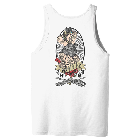 Heavy Guns Pin Up Tank
