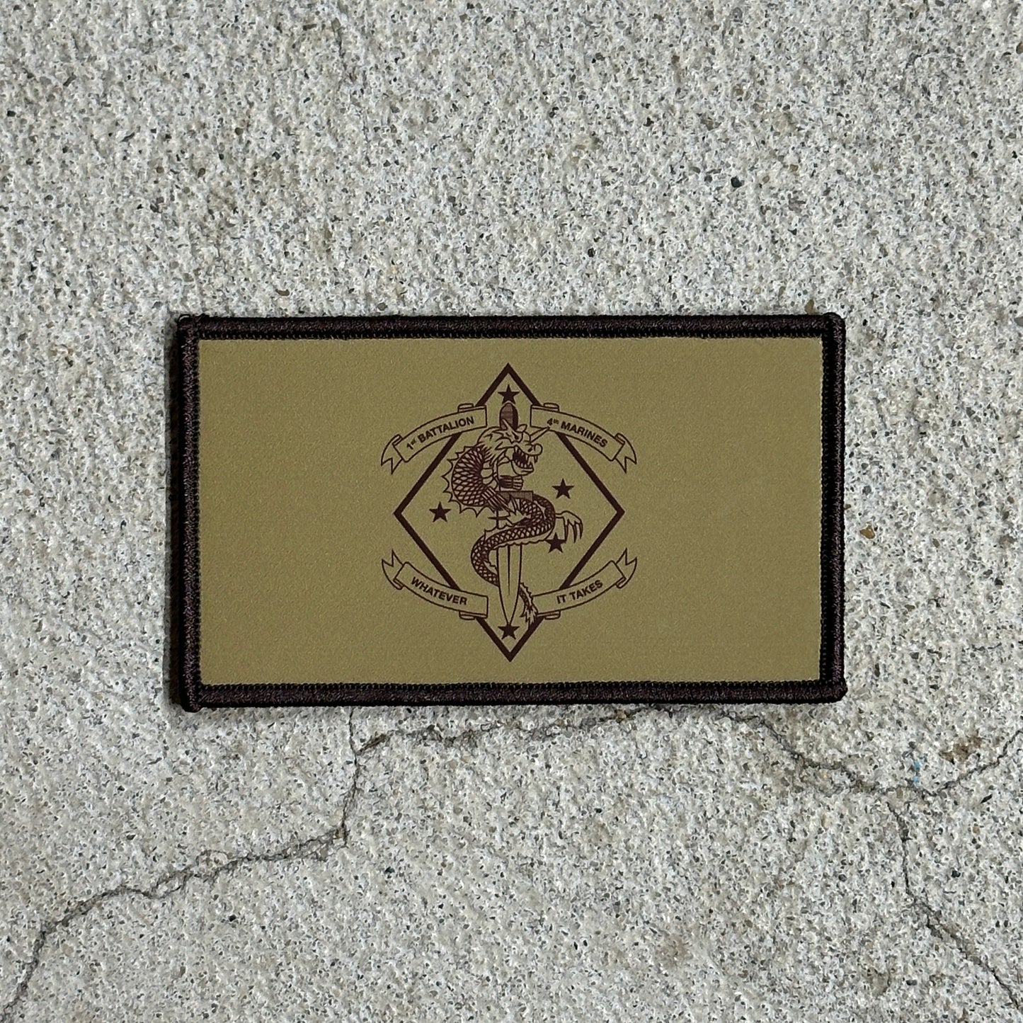 1st Battalion 4th Marines Flak Patch