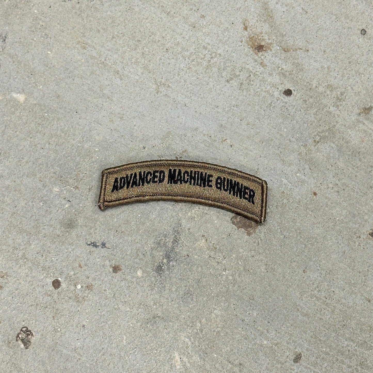 Advanced Machine Gunner Tab Patch
