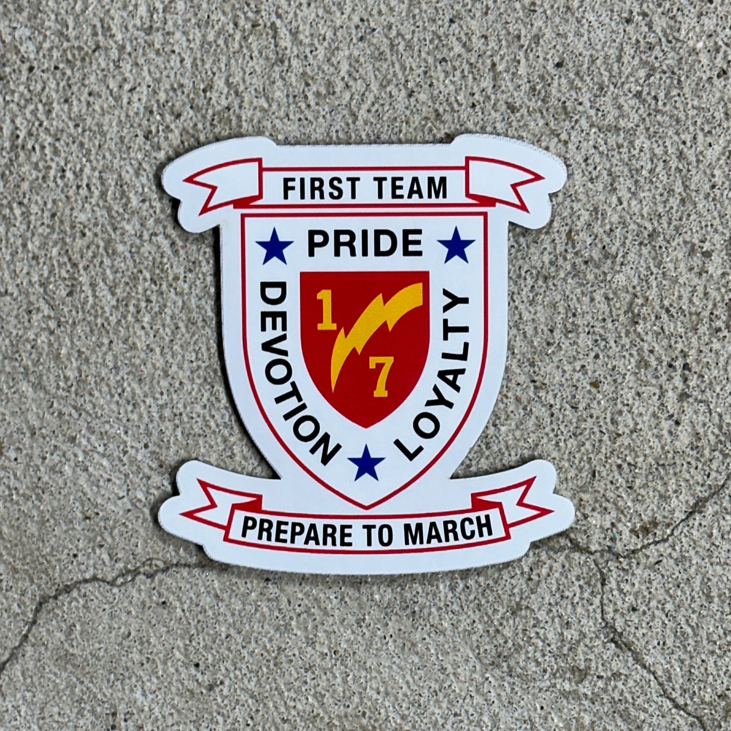 1st Battalion 7th Marines Patch