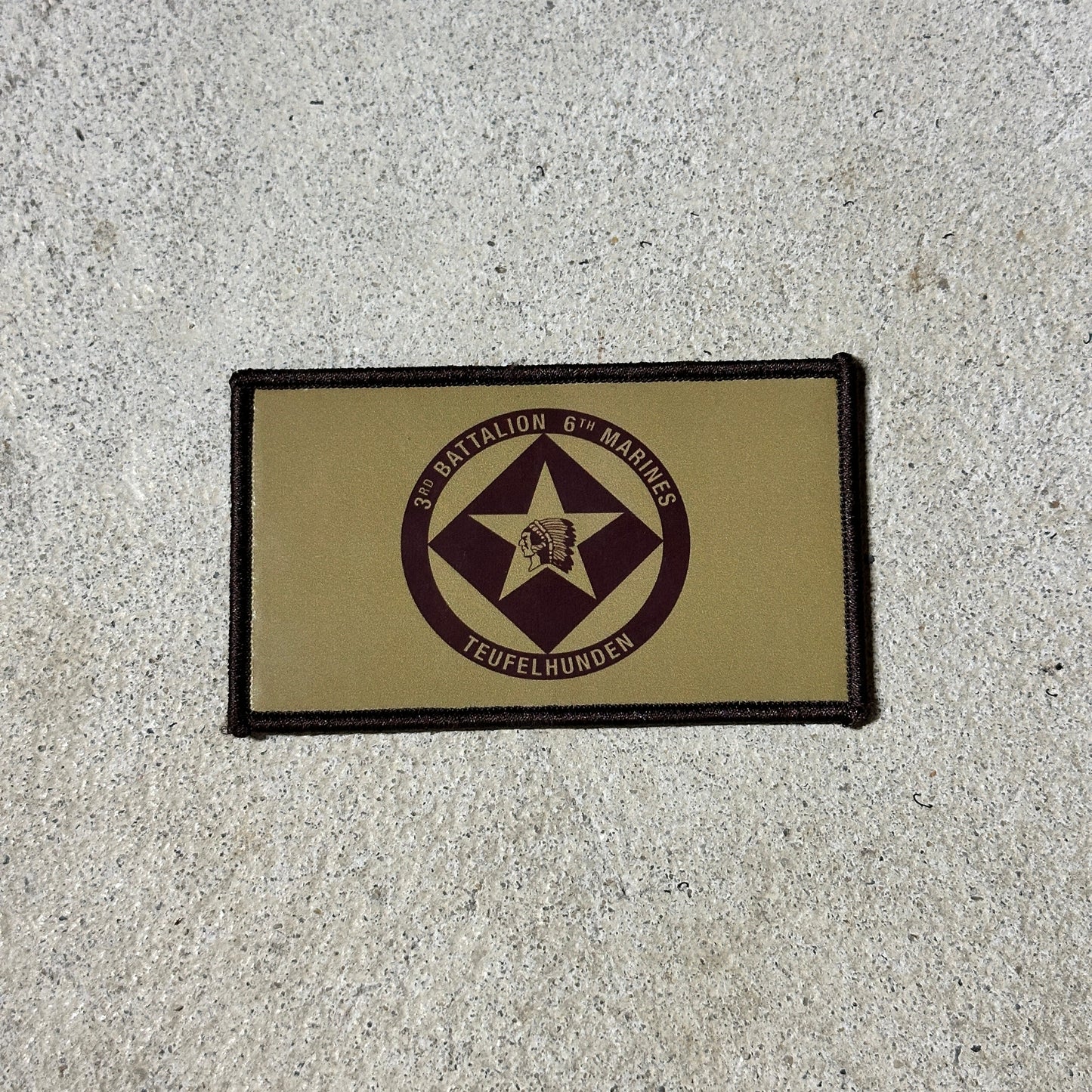 3d Battalion 6th Marines Flak Patch
