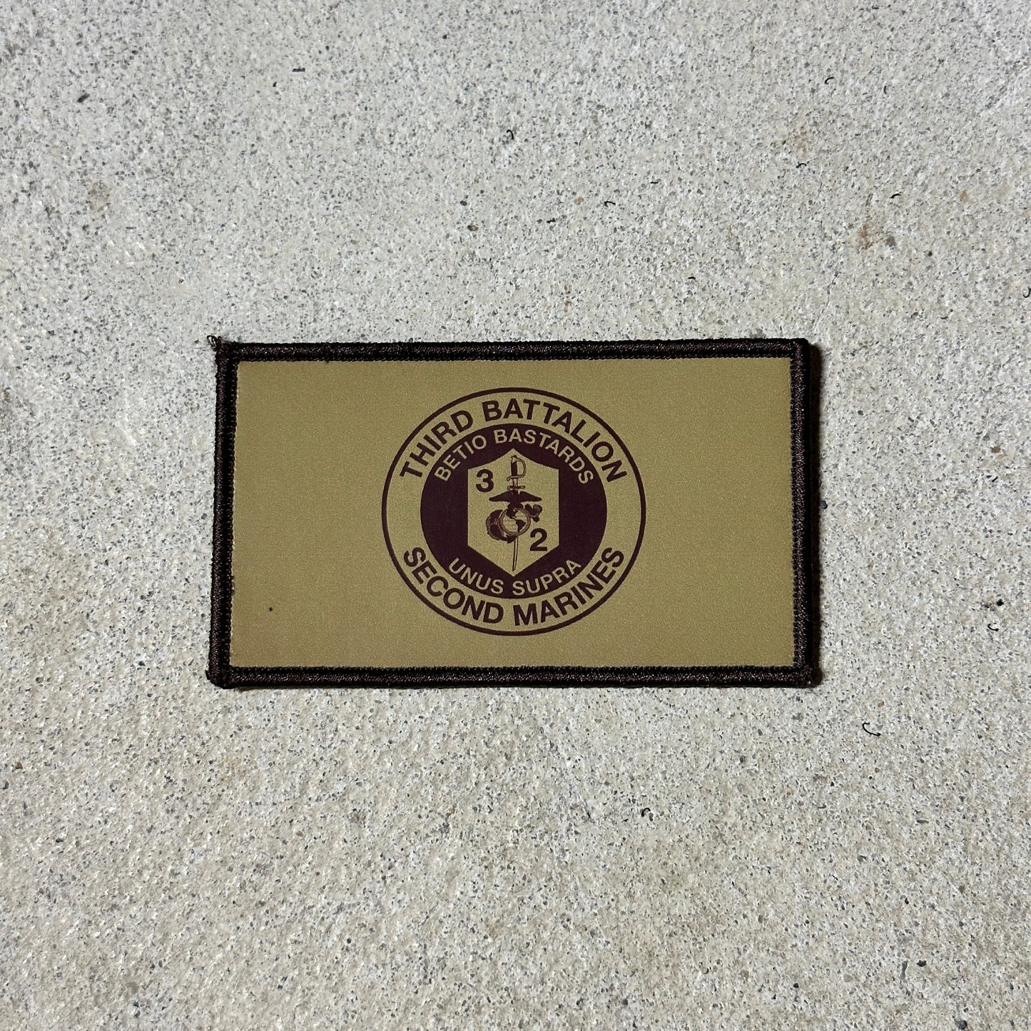 3d Battalion 2d Marines Flak Patch