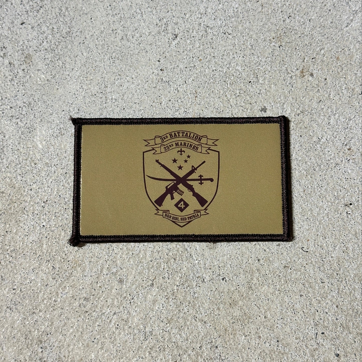 3d Battalion 23d Marines Flak Patch