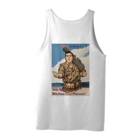 Join the Machine Gun Platoon Tank