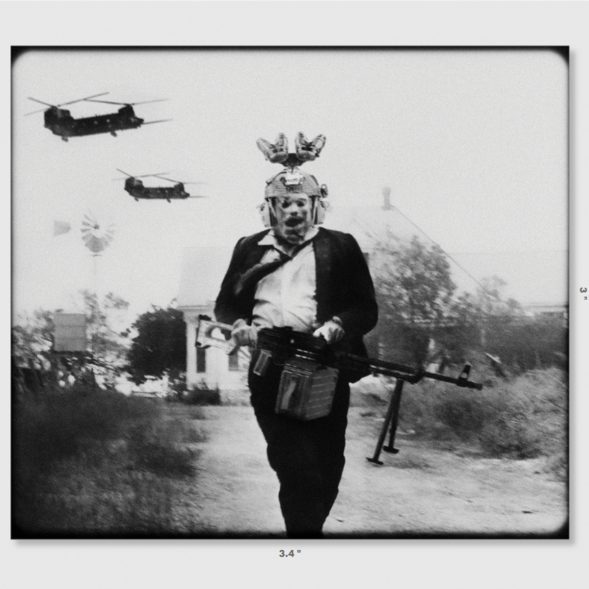 Leatherface Sticker Goons Up