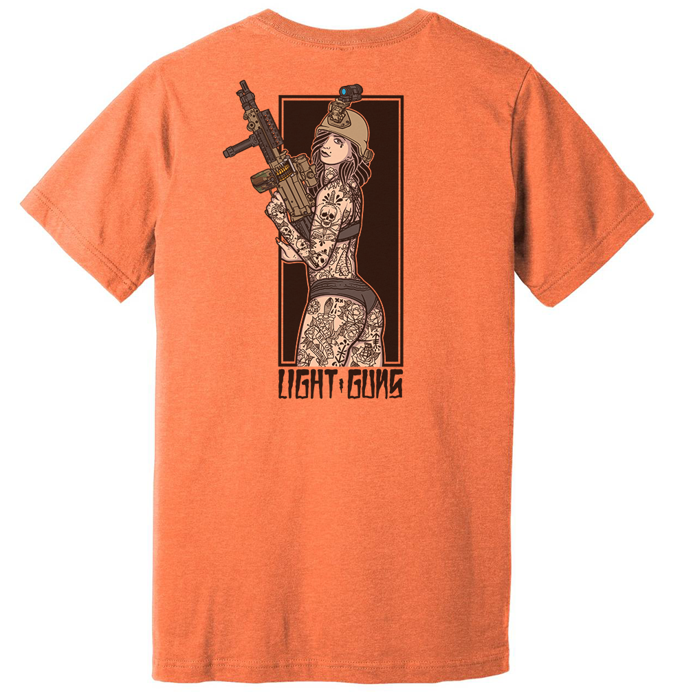 Light Guns Pin Up Tee