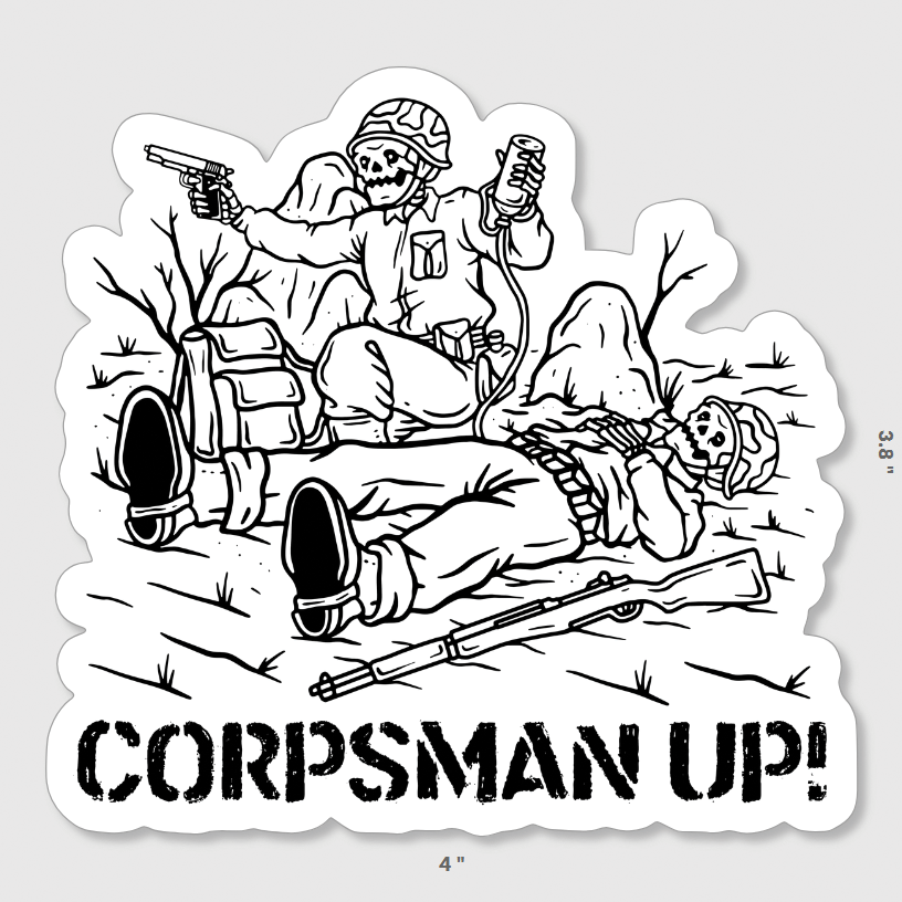 Robert E. Bush Memorial Sticker Goons Up