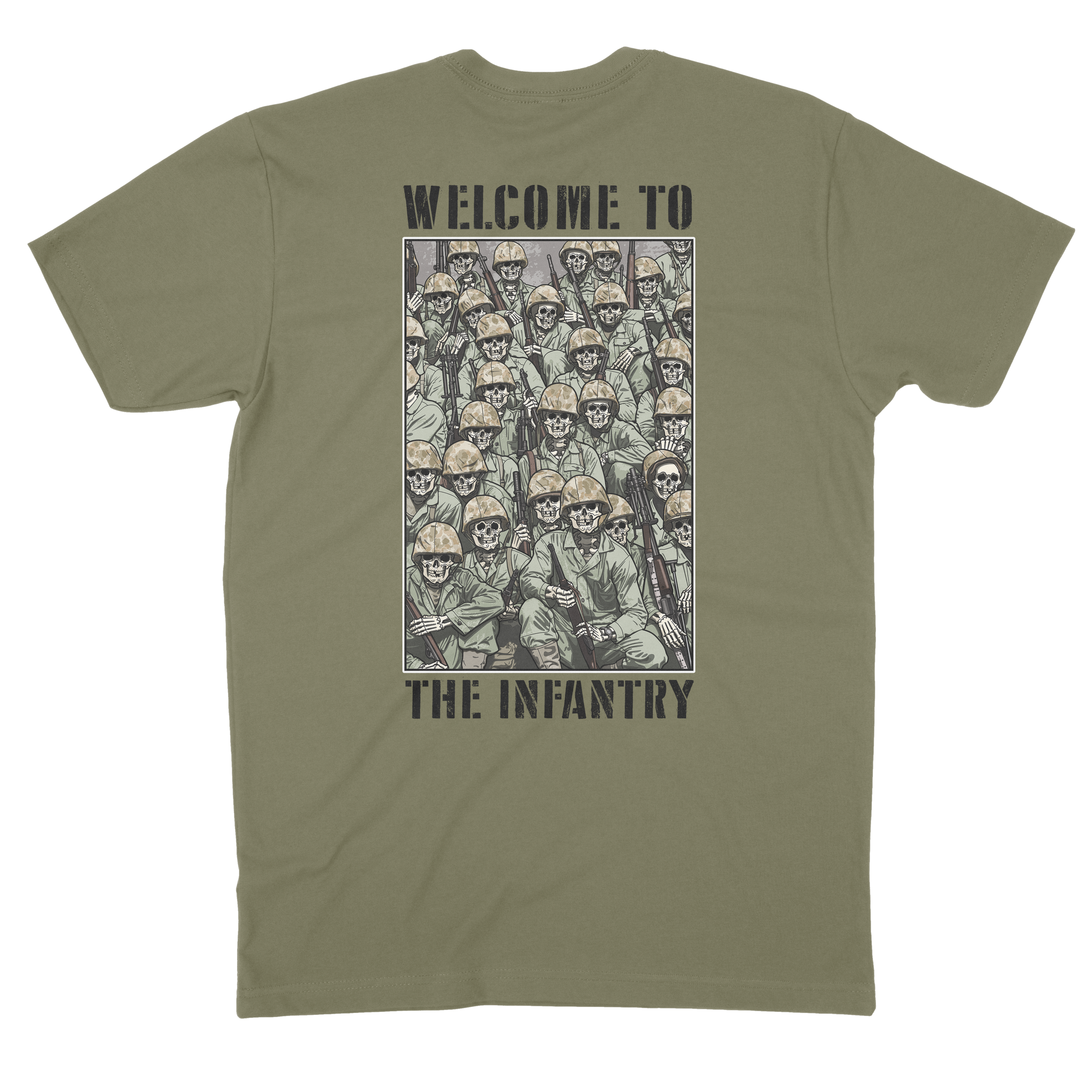 洋楽 goons Infantry Welcome to the Infantry Tee – Goons Up