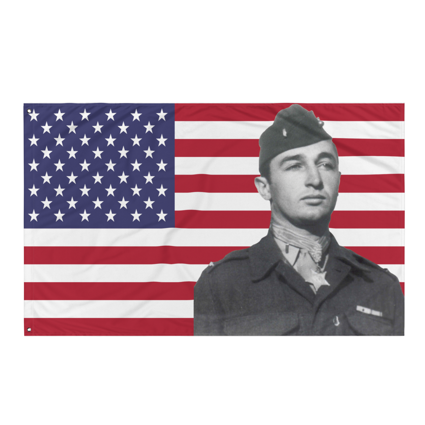 Mitchell Paige American Flag