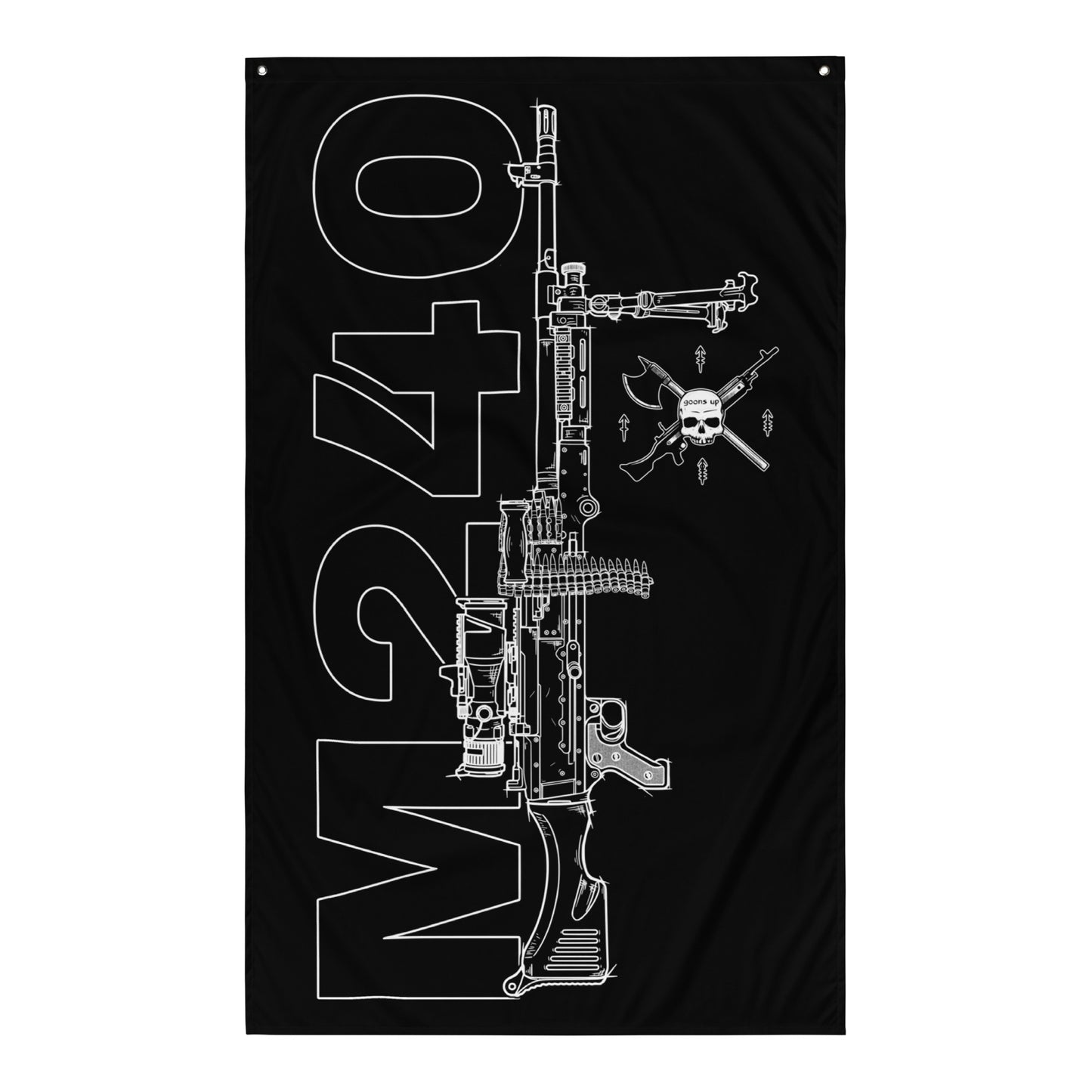 M240 Diagram Flag