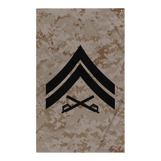 60mm Mortarman Rank Flag