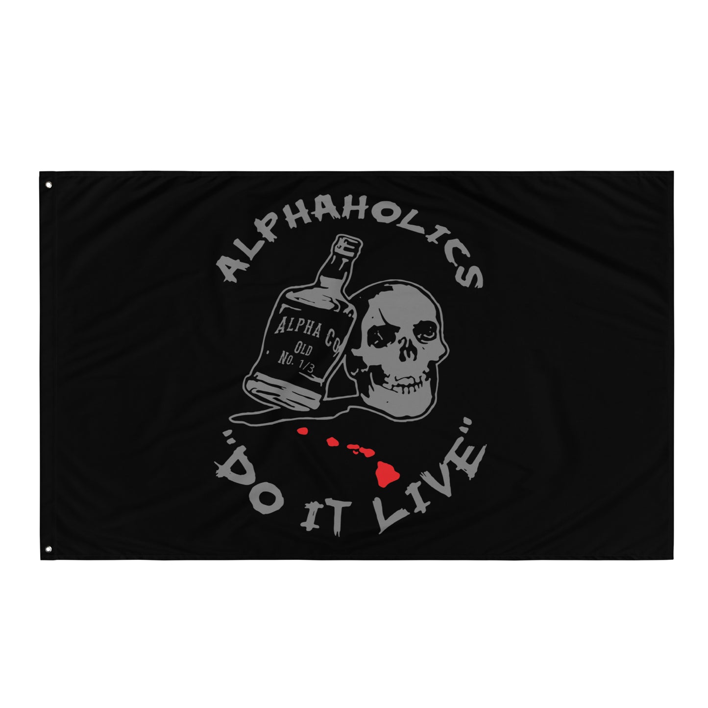 1/3 Alpha "Alphaholics" Flag