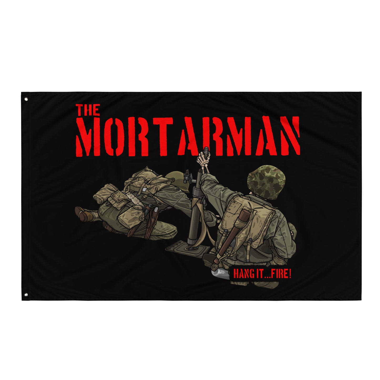 The Mortarman Flag
