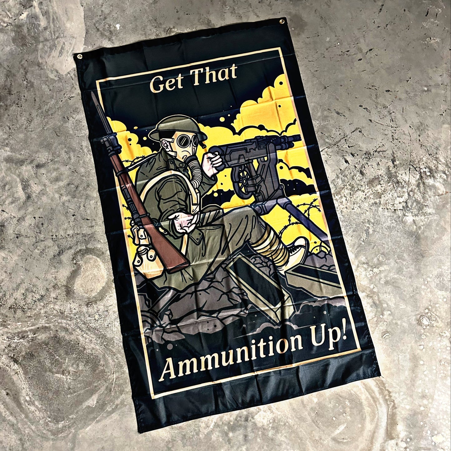 Get That Ammunition Up Flag