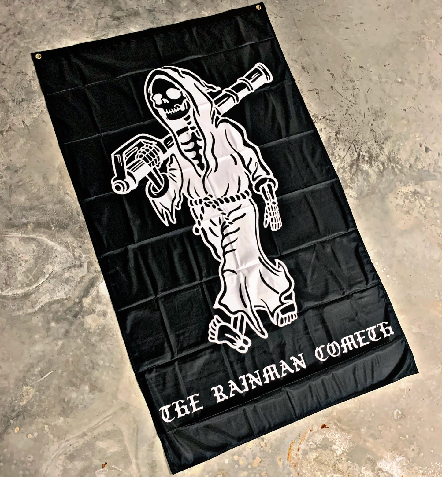 The Rainman Cometh Flag