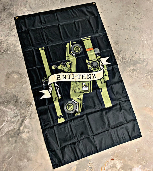 Anti-Tank Missile Gunner Death Card Flag