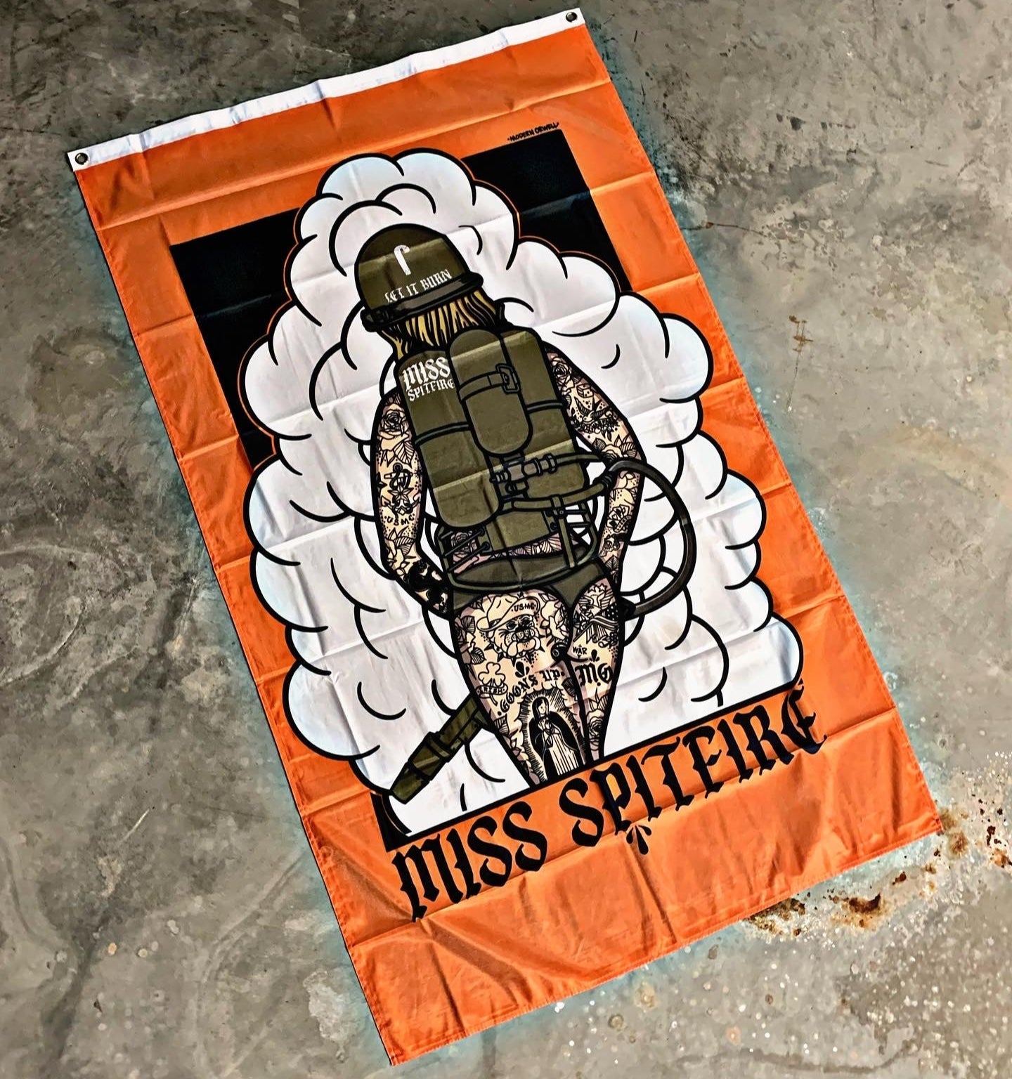 Miss Spitfire Flag