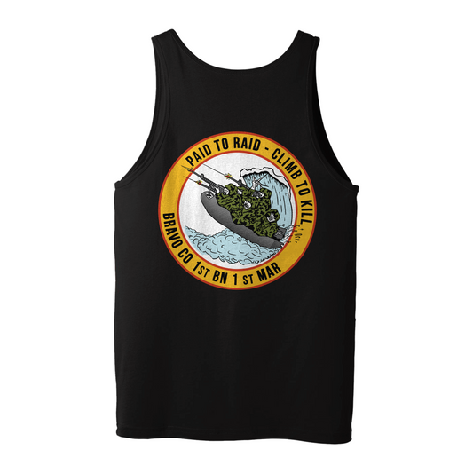 1st Battalion 1st Marines Bravo "Paid to Raid - Climb to Kill" Tank