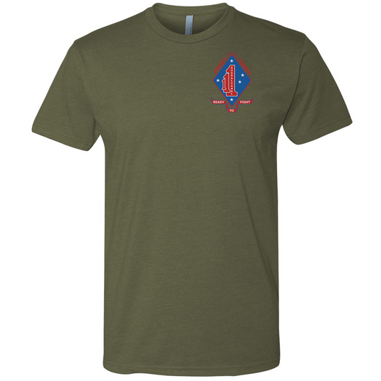 1st Battalion 1st Marines Alpha Red Death Tee