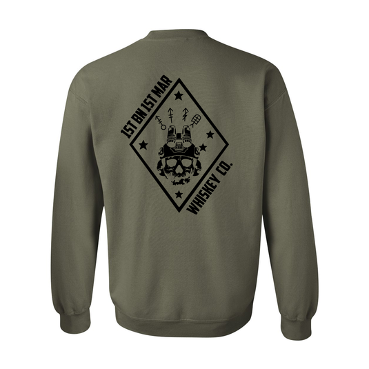 1st Battalion 1st Marines Whiskey Company Sweatshirt