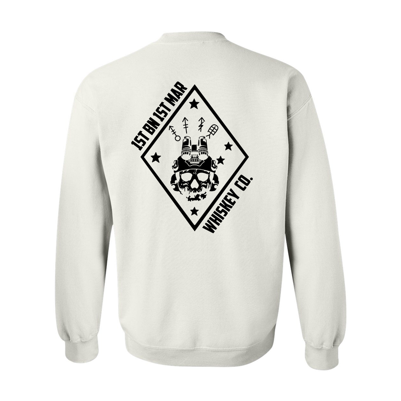 Load image into Gallery viewer, 1st Battalion 1st Marines Whiskey Company Sweatshirt
