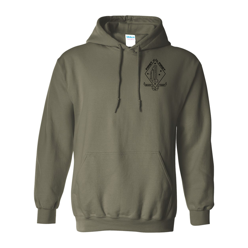 Load image into Gallery viewer, 1st Battalion 1st Marines Whiskey Company Hoodie
