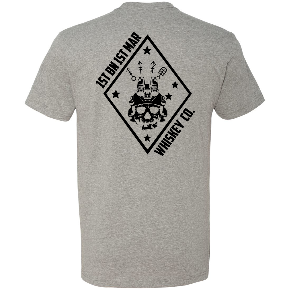 1st Battalion 1st Marines Whiskey Company Tee