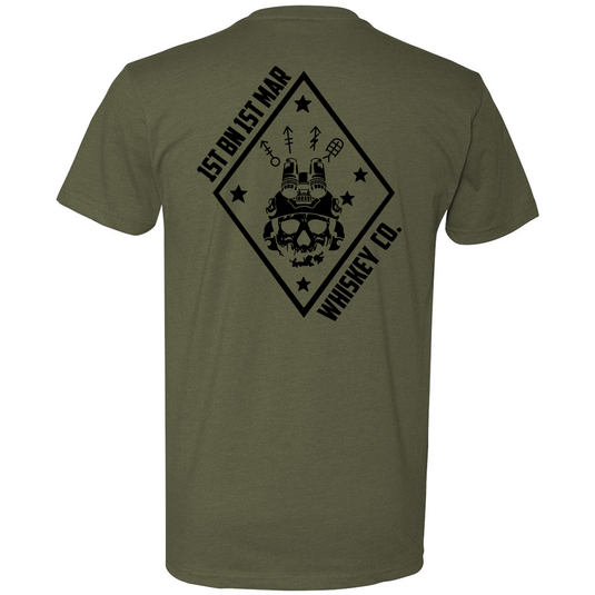 1st Battalion 1st Marines Whiskey Company Tee