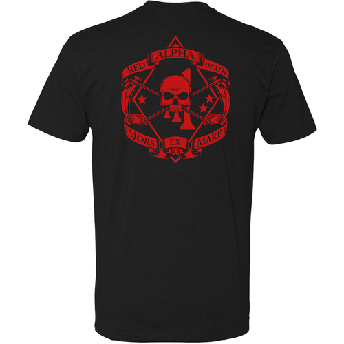 1st Battalion 1st Marines Alpha Red Death Tee