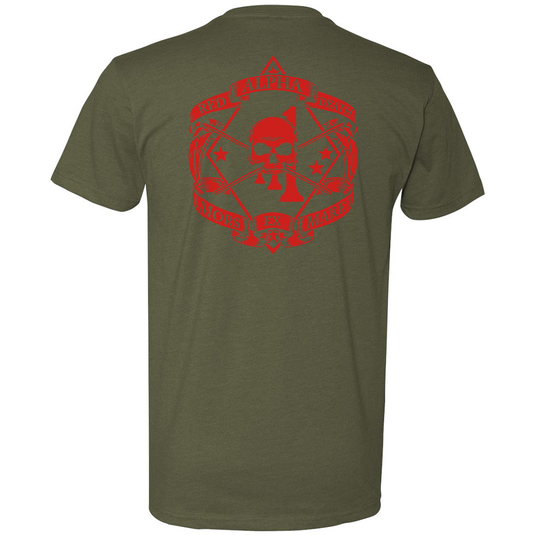 1st Battalion 1st Marines Alpha Red Death Tee