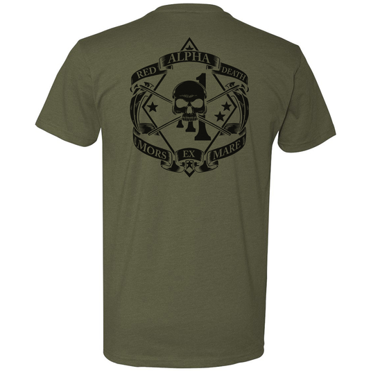 1st Battalion 1st Marines Alpha Red Death Tee