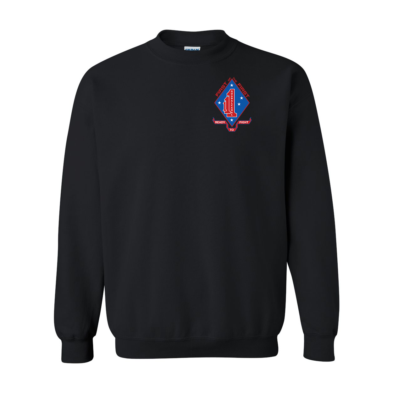 1st Battalion 1st Marines Alpha Red Death Sweatshirt