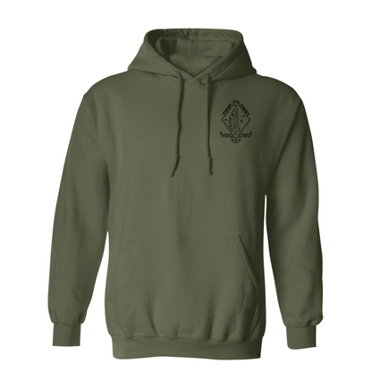 1st Battalion 1st Marines Bravo Company Raiders Hoodie