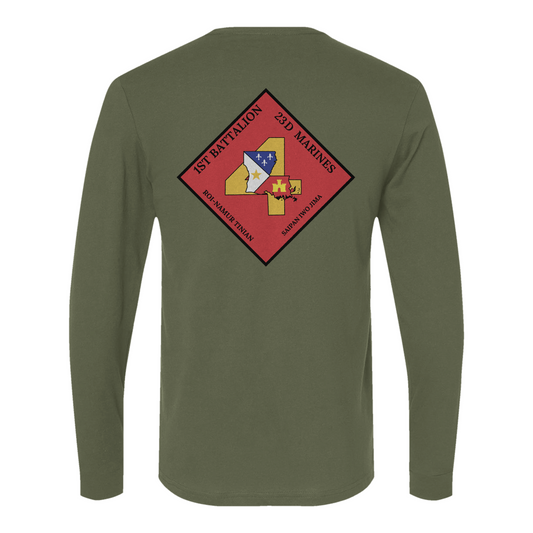 1st Battalion 23d Marines Bastard Company Long Sleeve Tee