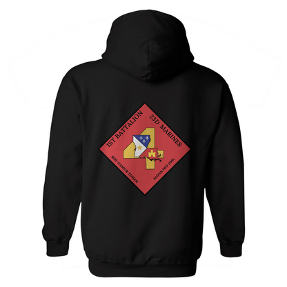 1st Battalion 23d Marines Bastard Company Hoodie