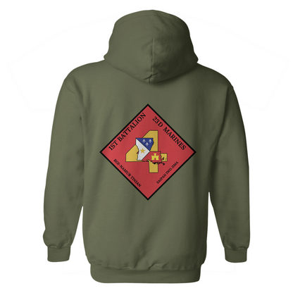 1st Battalion 23d Marines Bastard Company Hoodie