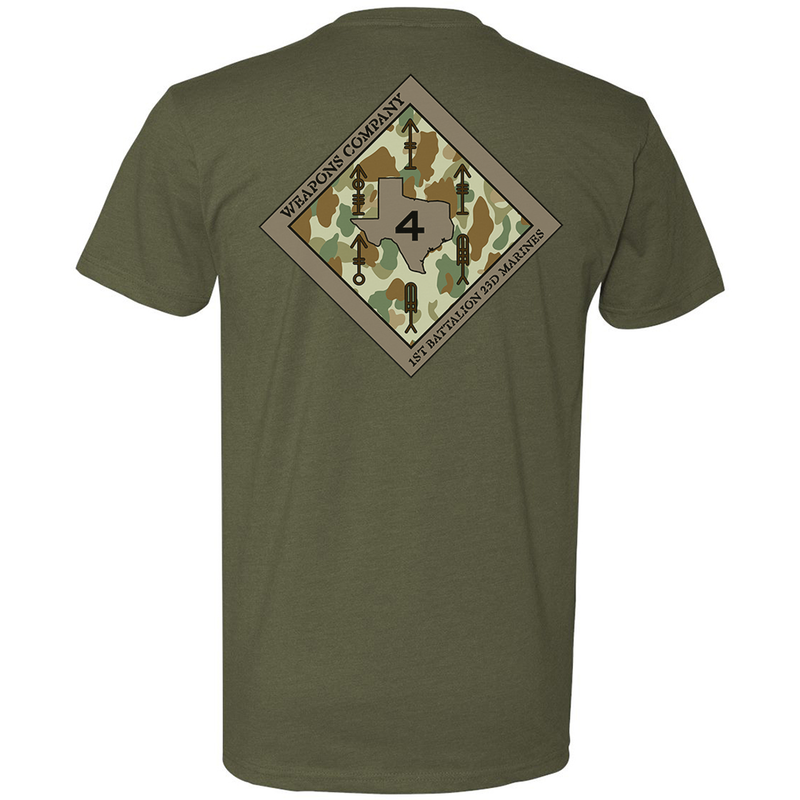 Load image into Gallery viewer, 1st Bn 23d Marines Weapons Company Tee
